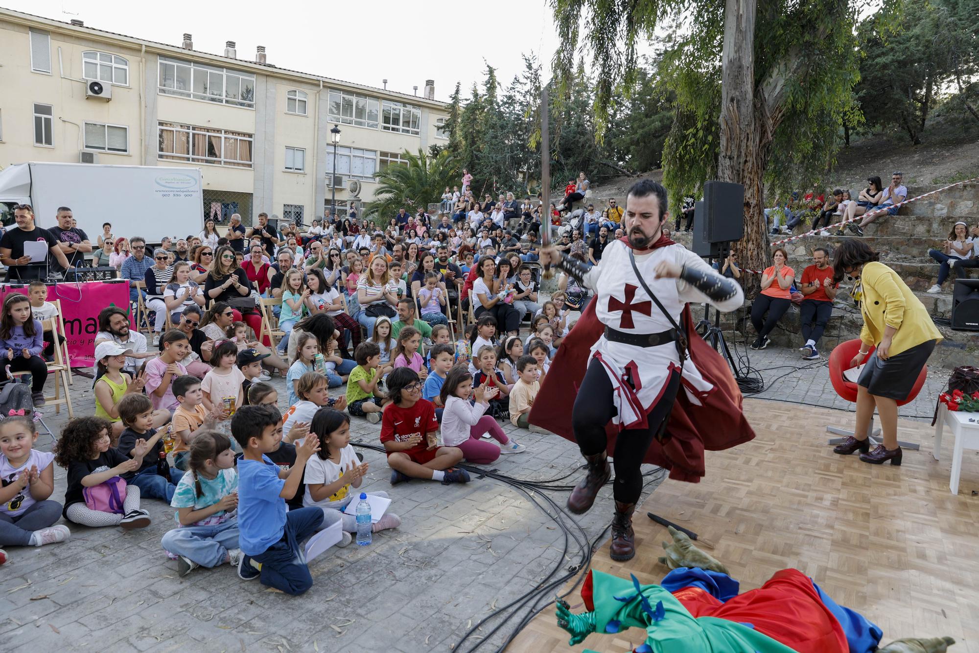 San Jorge ya se enciende en Cáceres