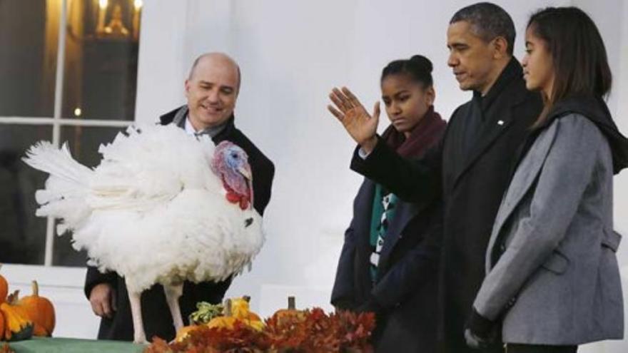 Obama elige al pavo Palomitas para el tradicional indulto