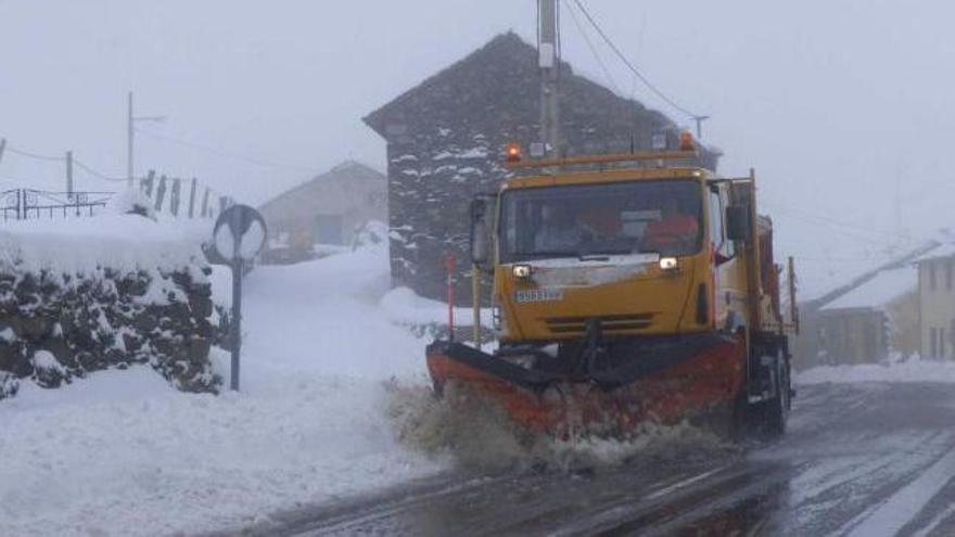 Asturias registra temperaturas mínimas de hasta 4 grados bajo cero