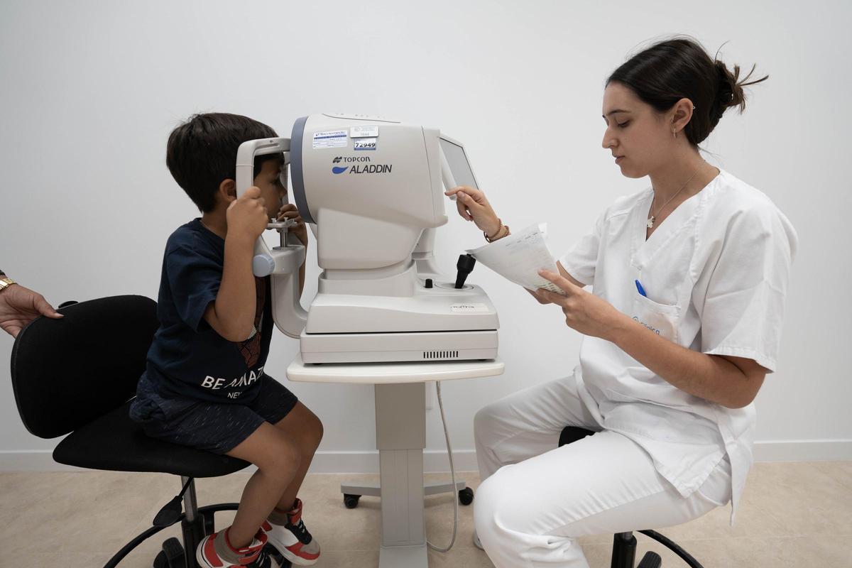 La Oftalmología es una de las especialidades del centro Vila Parc Sa Colomina.