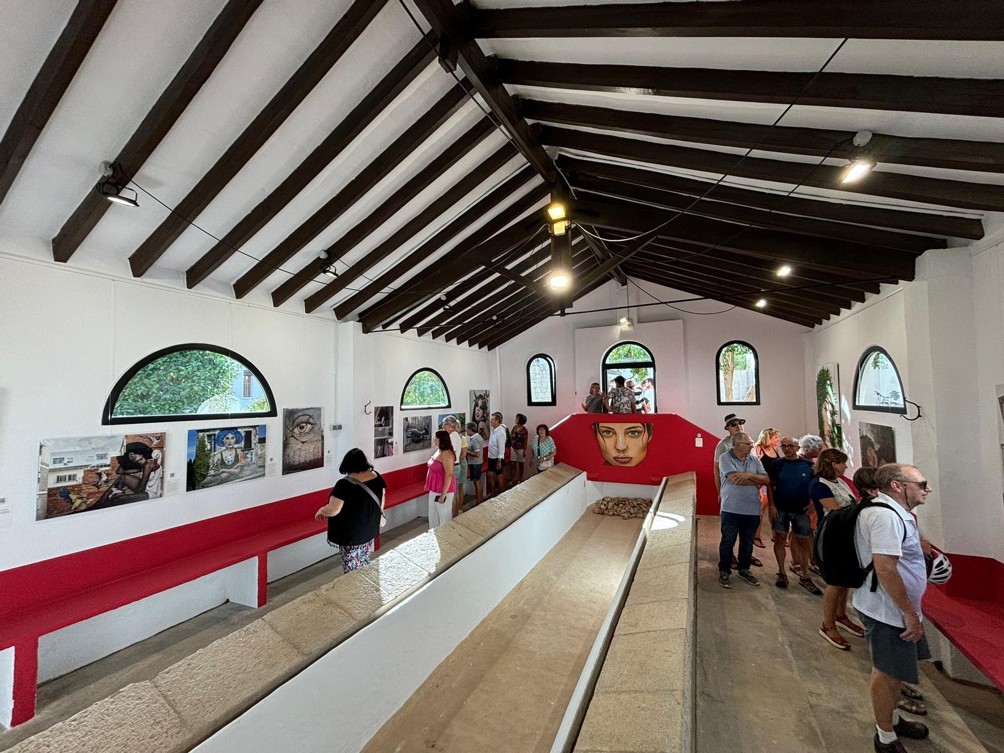 El lavadero de 1954 de la Xara, convertido en espacio de arte