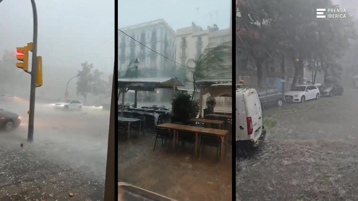 Vídeo | Una intensa tempesta amb pedra castiga el Camp de Tarragona