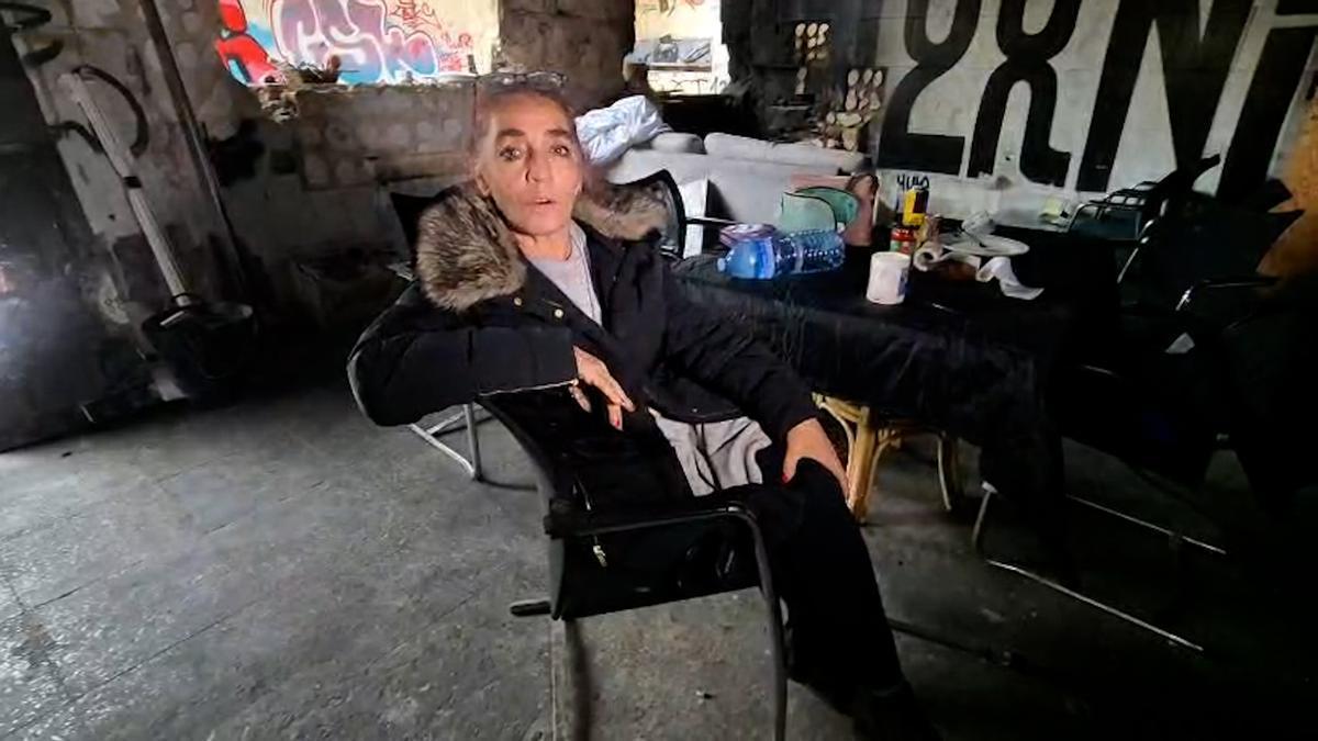 Gemma González, en la antigua cárcel de Palma donde reside desde octubre.