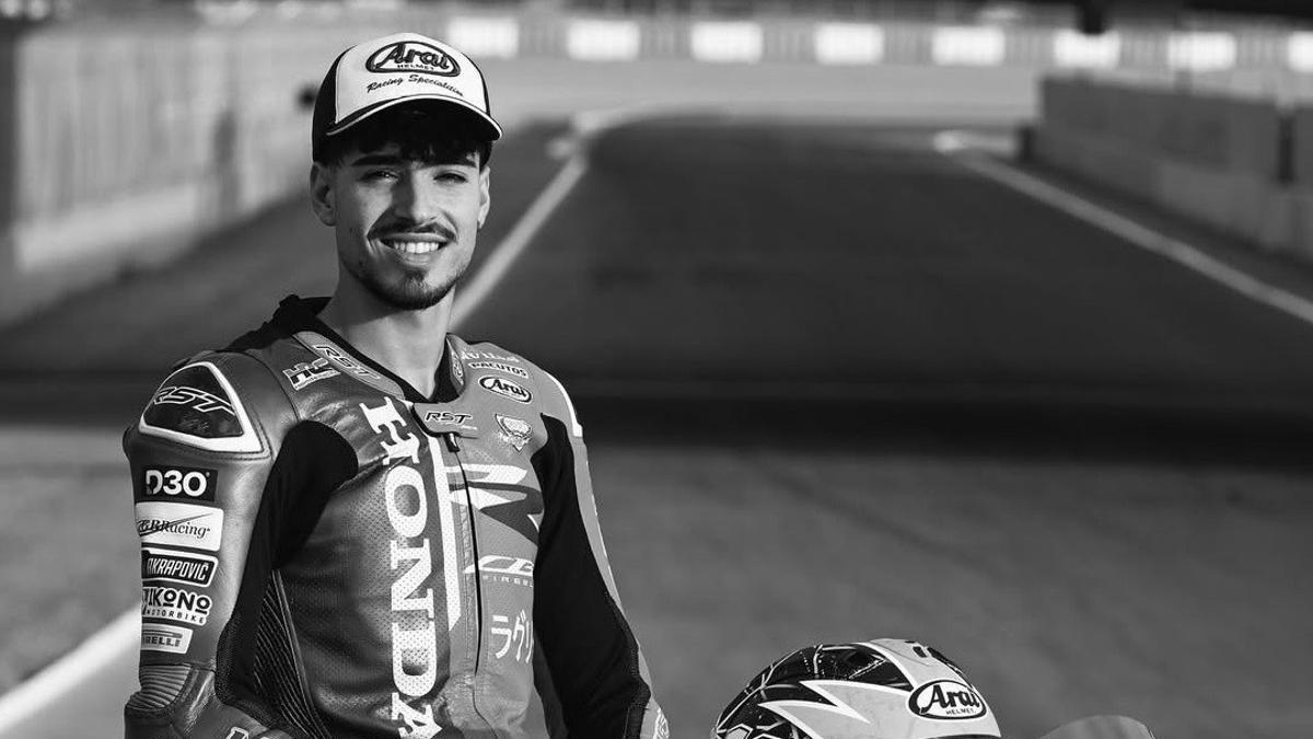Muere Borja Gómez, piloto de 20 años y gran promesa del motociclismo