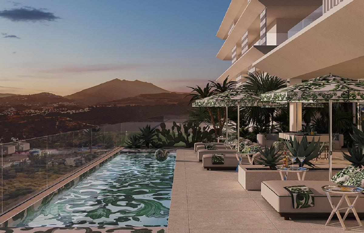 Una imagen del proyecto de branded residences de Sierra Blanca y Dolce-Gabbana en Marbella.