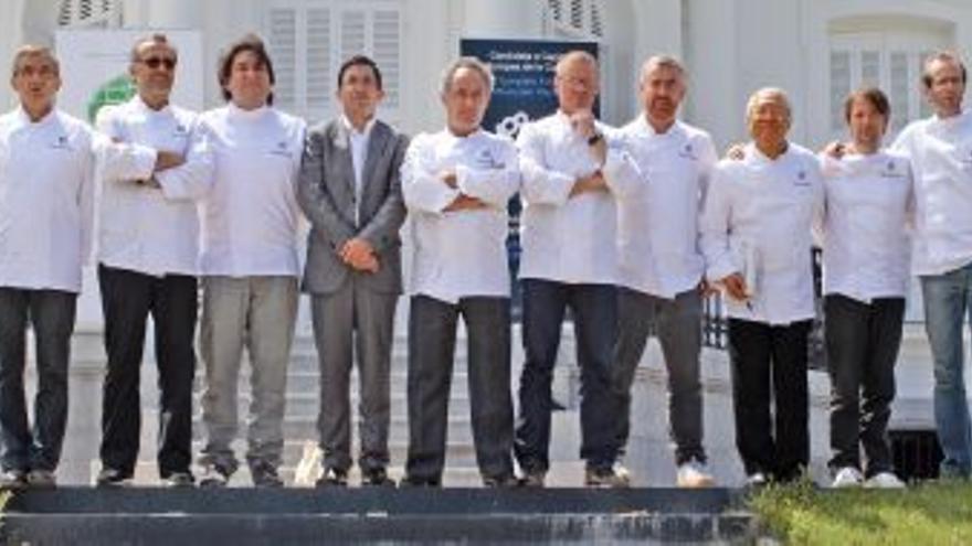 El ´G-9´ de los grandes cocineros se constituye en San Sebastián