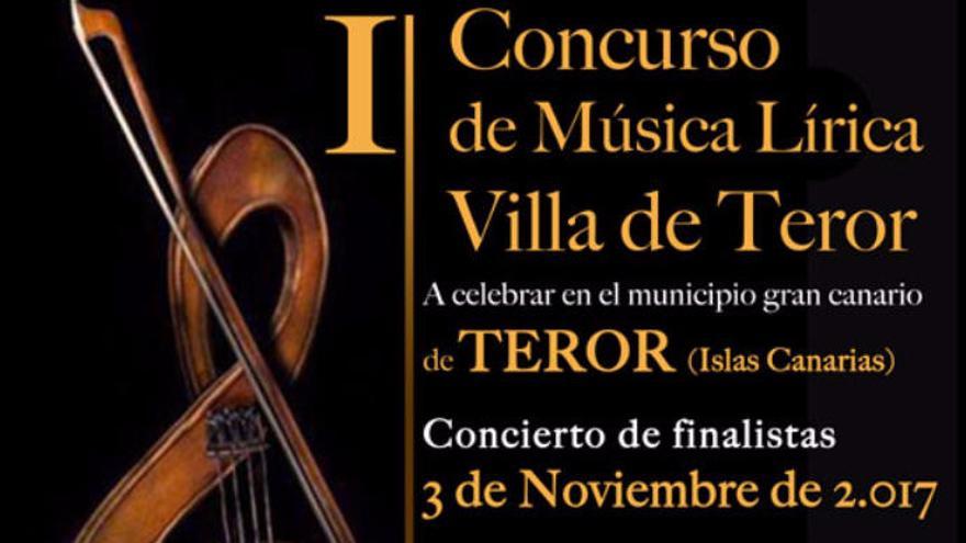 El Auditorio de Teror acoge el concierto de finalistas del  I Concurso de Música Lírica Villa de Teror