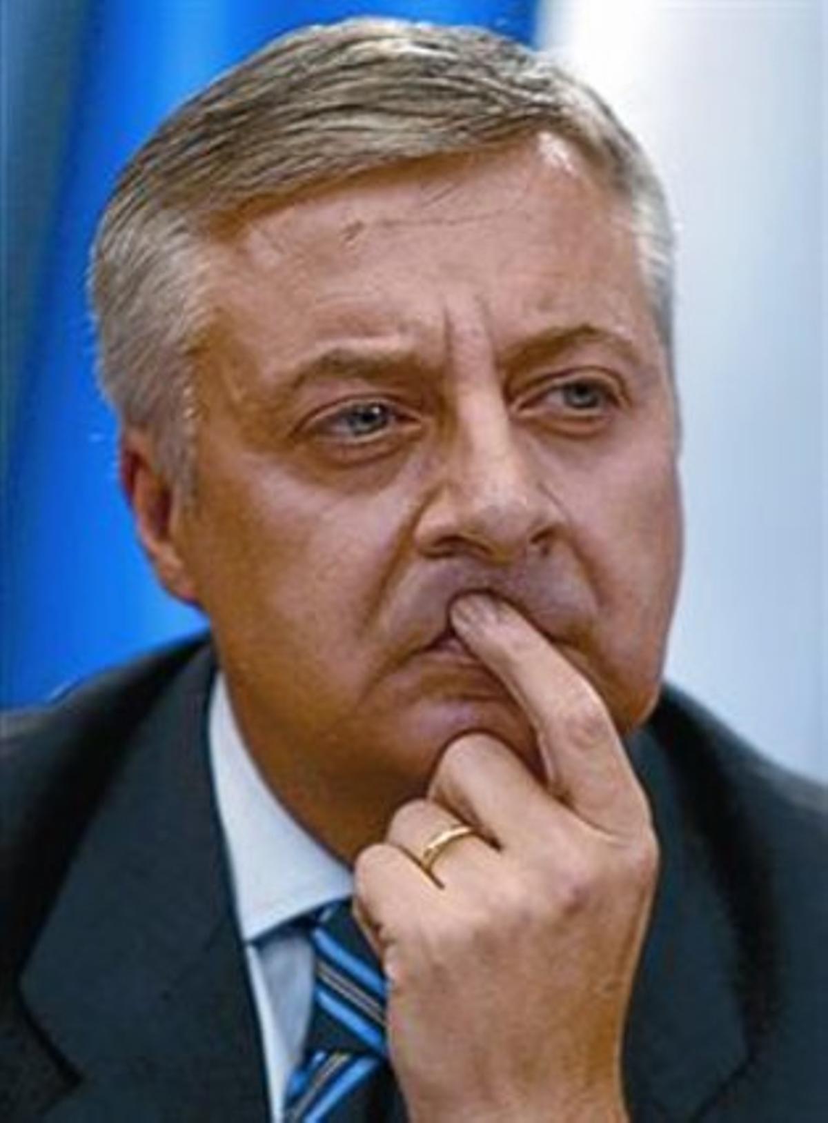 José Blanco, ministre de Foment. José Blanco, ministre de Foment.