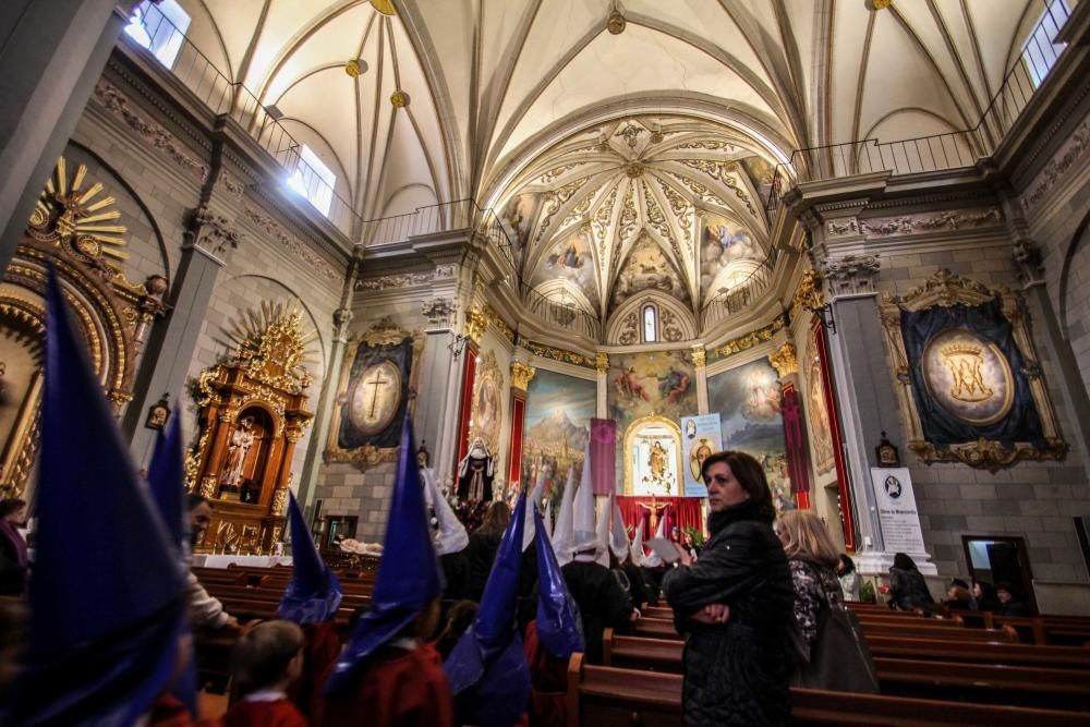 Via Crucis en versión infantil en Sax