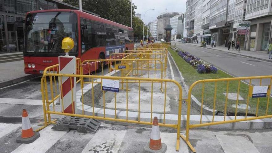 El paseo marítimo, la posible vía de salida de Monte Alto