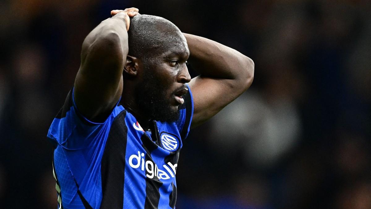 Romelu Lukaku, tras una derrota del Inter