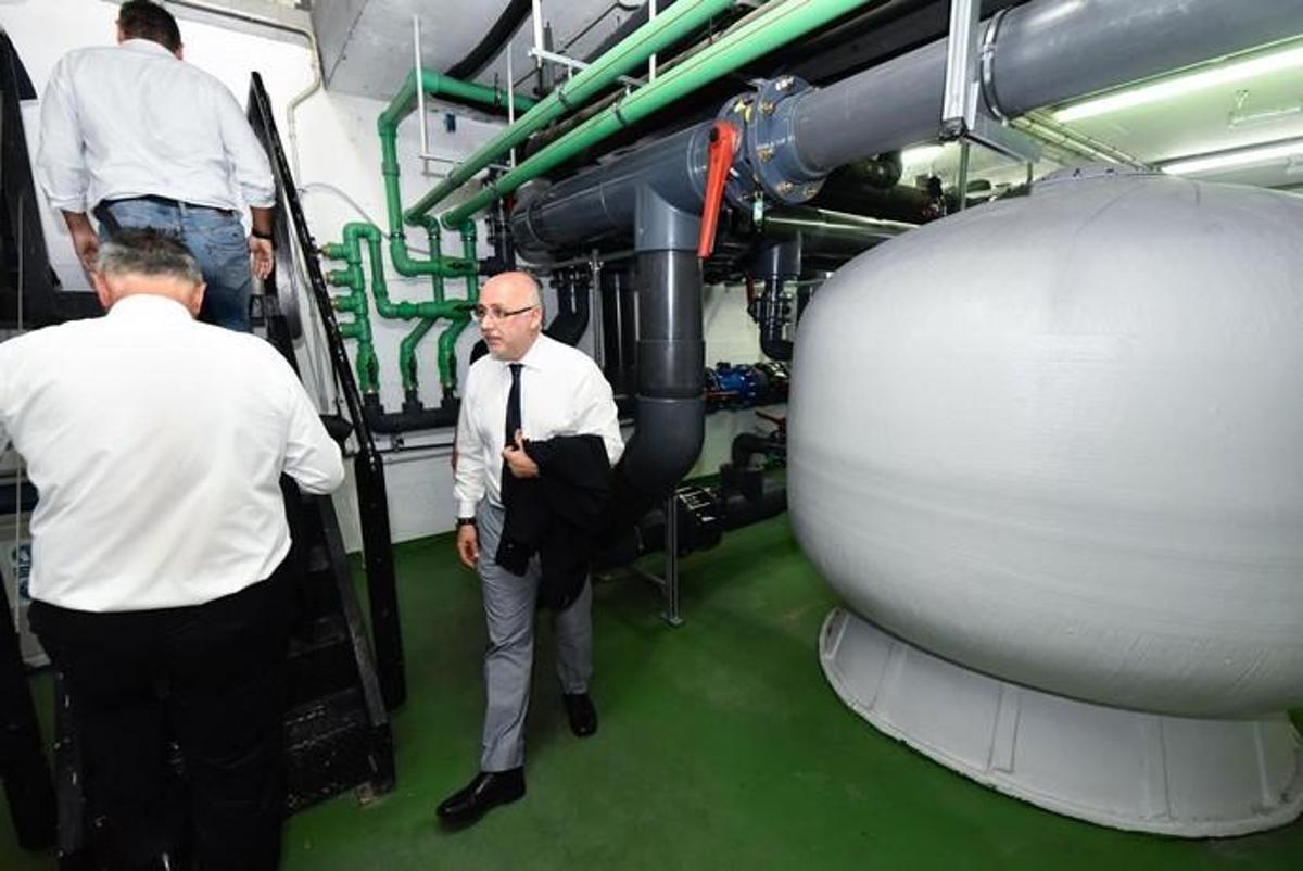 La piscina de la Ciudad Deportiva Gran Canaria, tras su remodelación