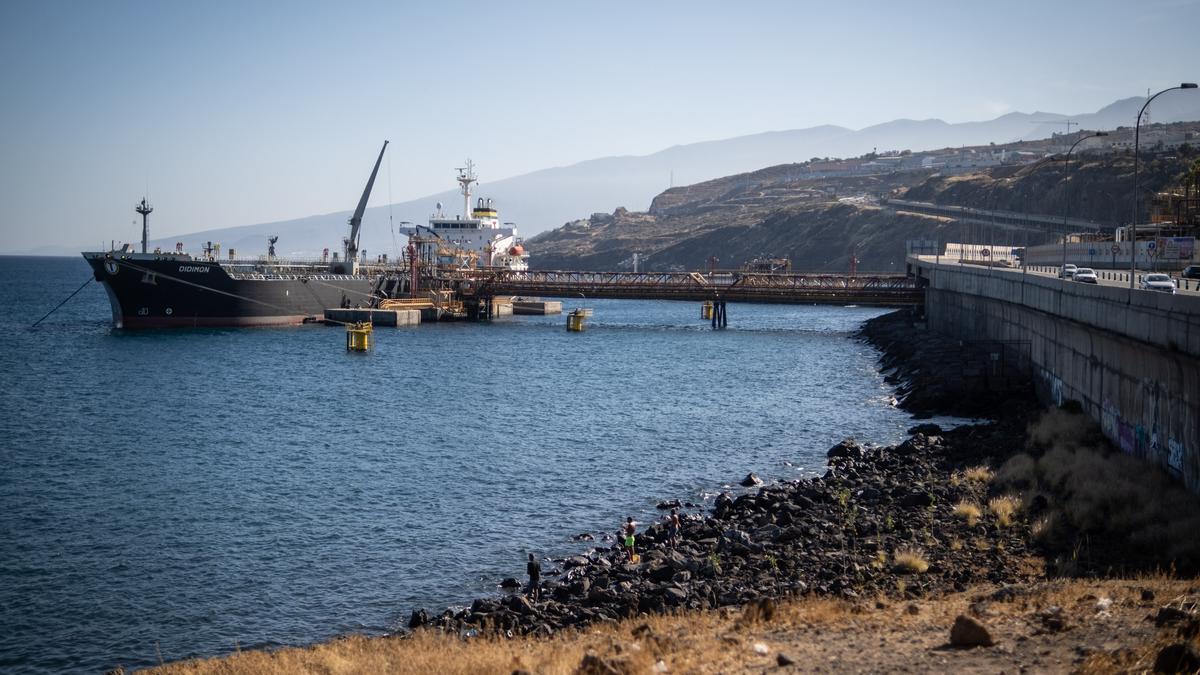 Zona del Muelle de La Hondura.