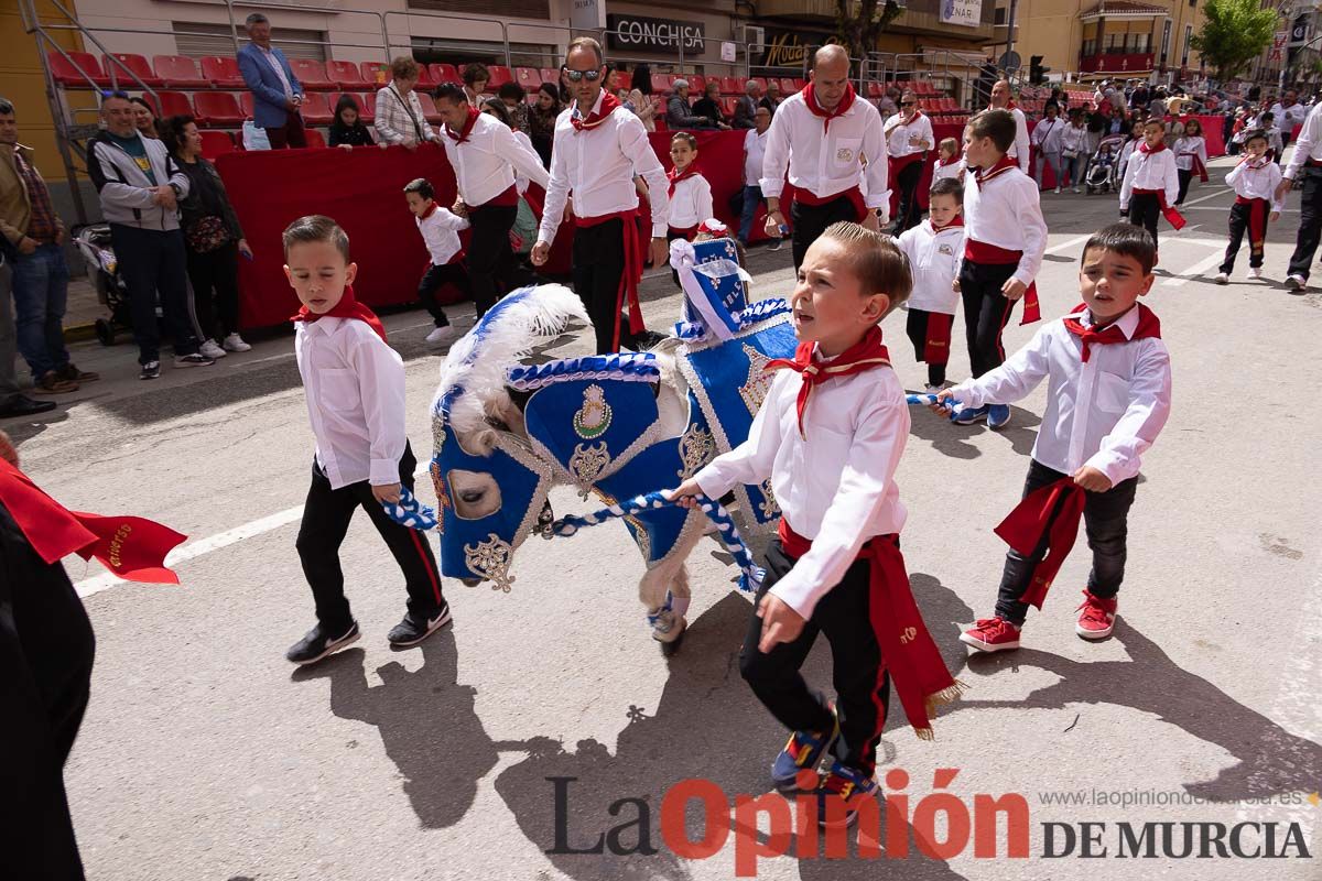 Desfile infantil en las Fiestas de Caravaca (Bando Caballos del Vino)