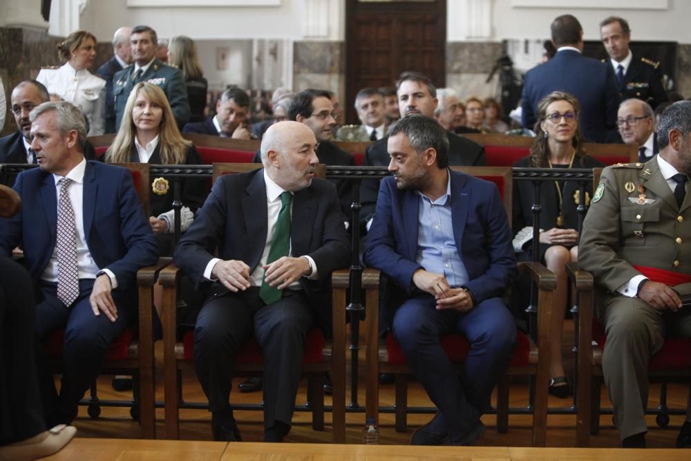 El presidente del Tribunal Superior de Xustiza de Galicia, Miguel Ángel Cadenas, ha destacado hoy que en la última década se han reducido en un 85,2 % el número de asunto pendientes.