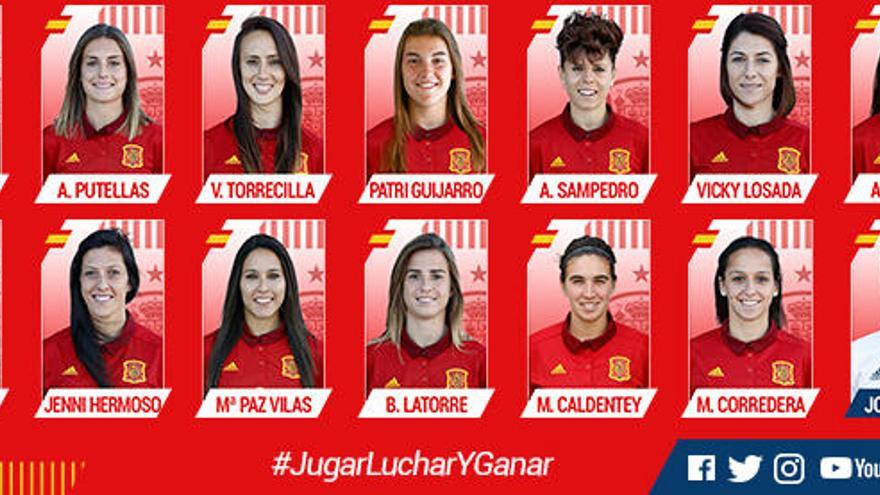 Dos jugadoras del Valencia Femenino en la lista de Vilda