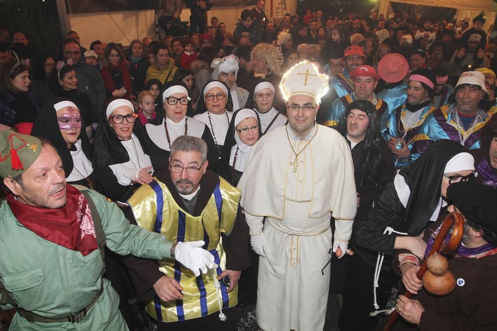 Carnaval en el barrio de A Ponte