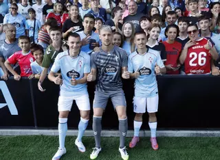 Bryan Zaragoza, en su presentación: "Cuando salió la noticia del Celta, el teléfono estaba a punto de explotar"