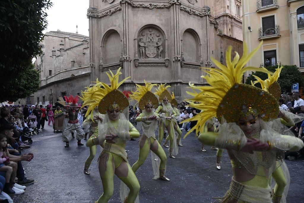 Las mejores imágenes del desfile de la llegada de la Sardina a Murcia