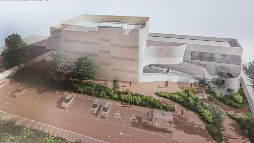 Imagen de lo que será el nuevo centro de salud Elx-Travalón.