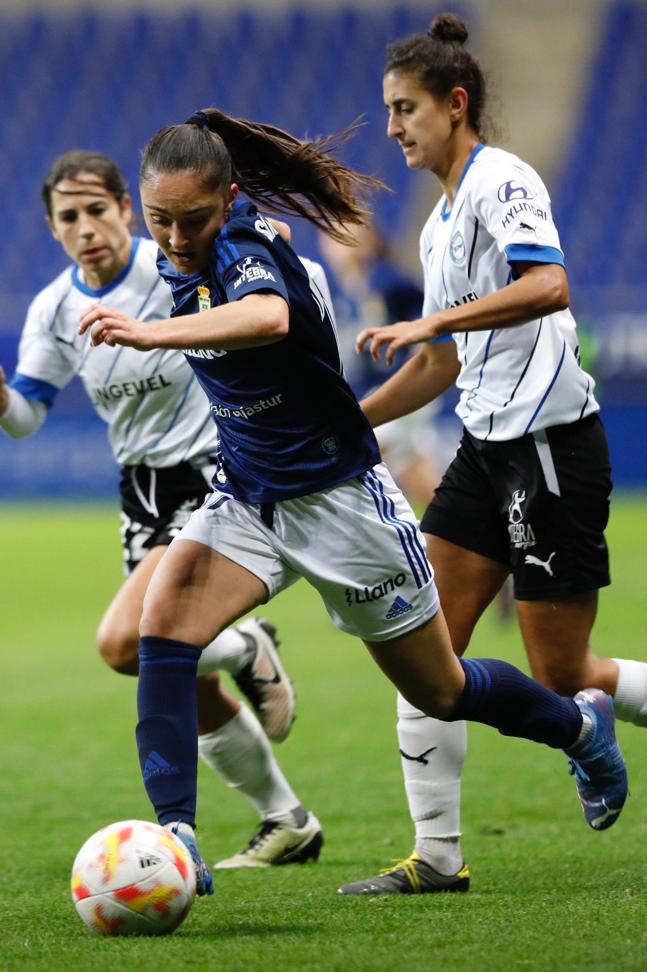 EN IMÁGENES: Así fue el partido del Oviedo Femenino en el estadio Carlos Tartiere