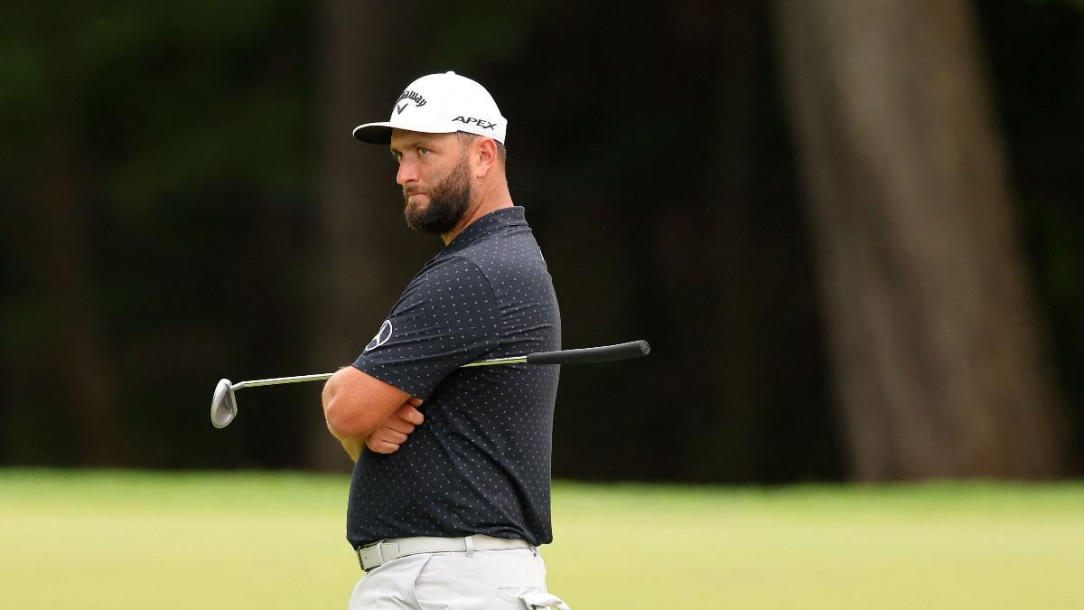 Rahm, este viernes en el Travelers Championship