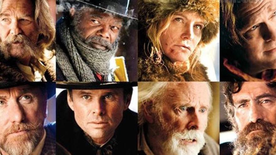 Los protas de &#039;The Hateful Eight&#039;.