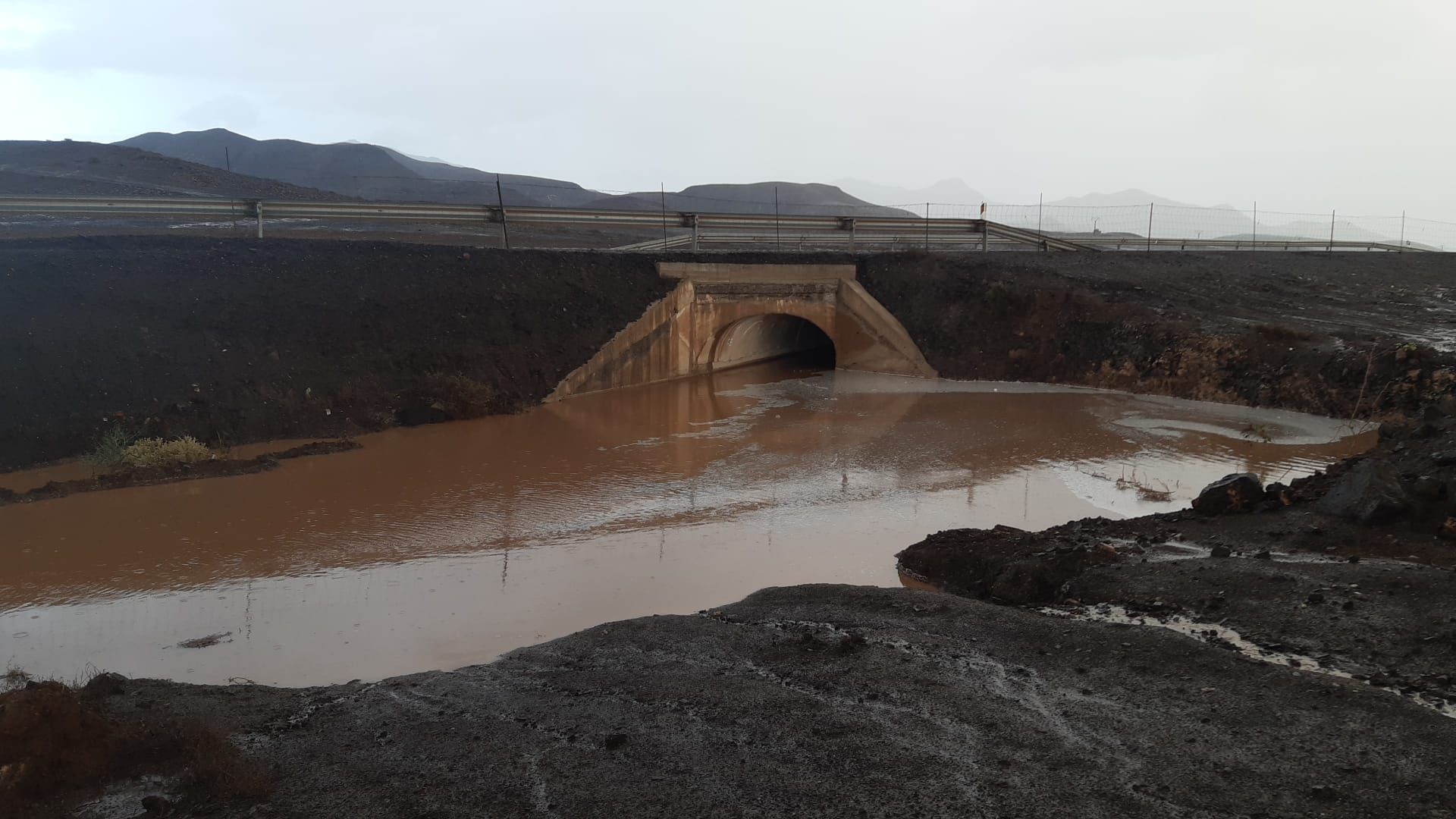 Lluvia en Fuerteventura (27/01/22)