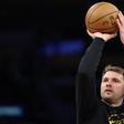 El jugador de Los Angeles Lakers Luka Doncic