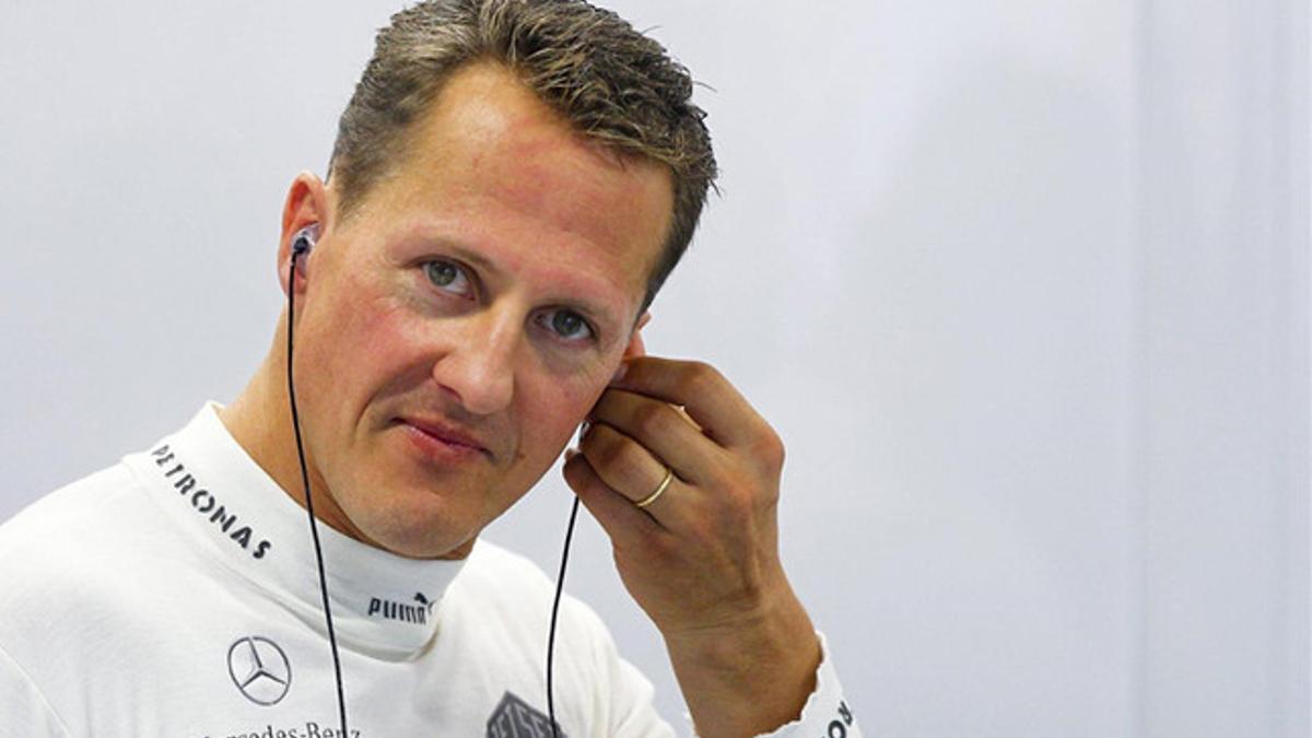 Schumacher, en una foto de archivo de 2012 con la escudería Mercedes