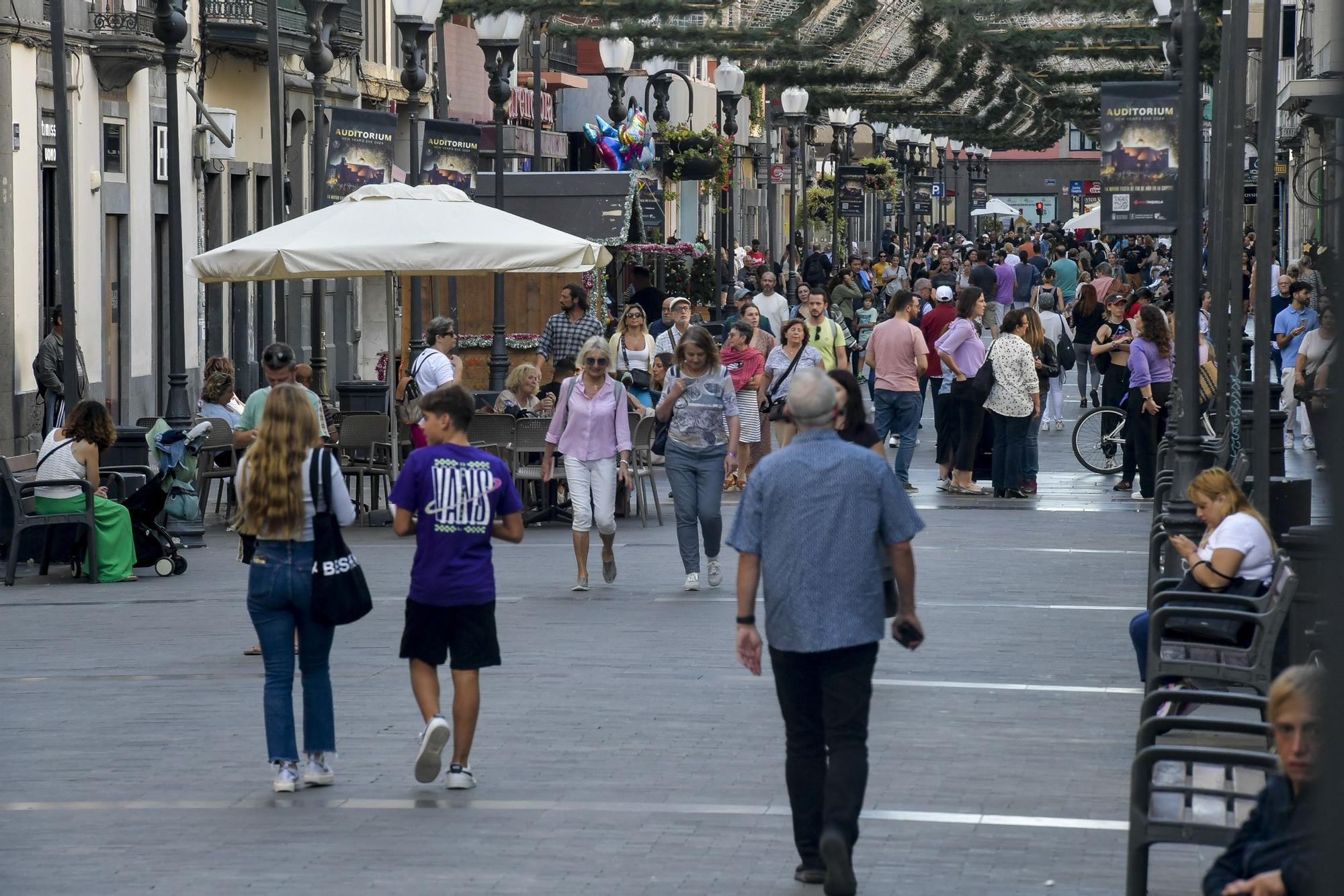 Compras navideñas y del Black Friday en Las Palmas de Gran Canaria