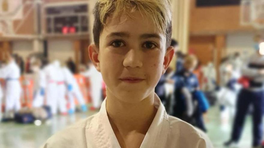 Tercer lloc de Garriga al català juvenil de karate