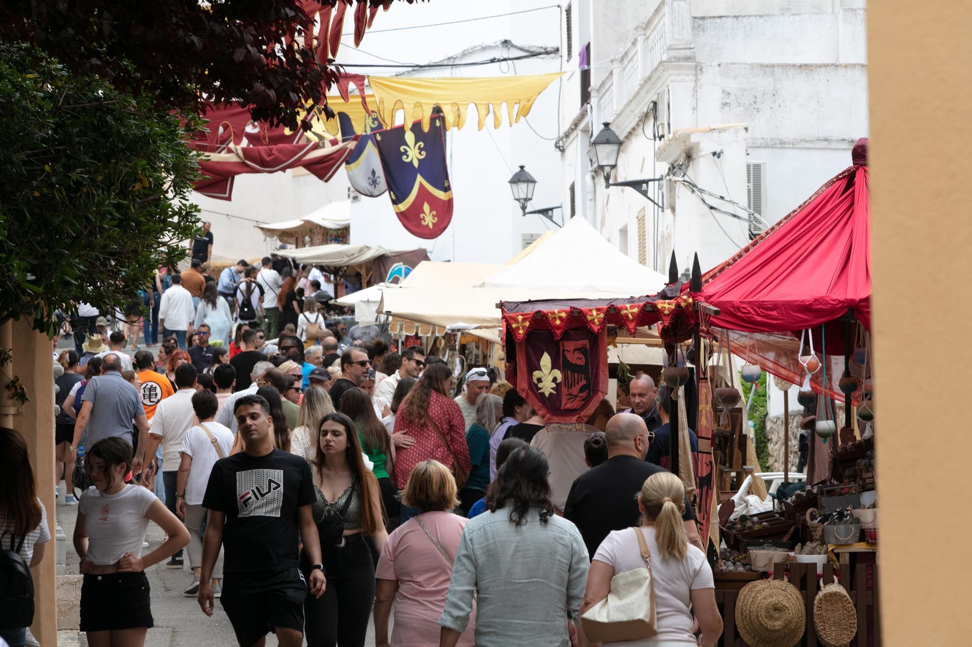 Última jornada de la Feria Ibiza Medieval 2023