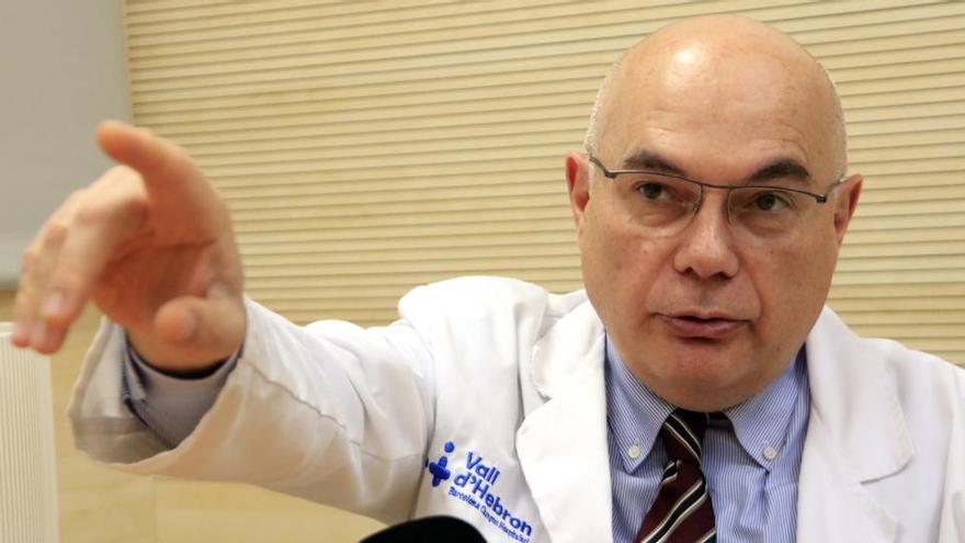 El cap del Servei d&#039;Oncologia Mèdica de l&#039;Hospital Vall d&#039;Hebron i director del VHIO, el doctor Josep Tabernero