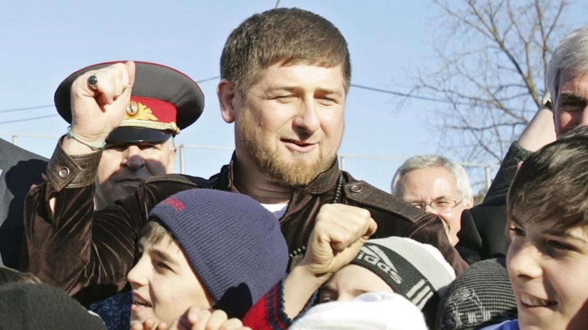 El presidente de la República de Chechenia, Ramzan Kadírov  en una foto del  2011.