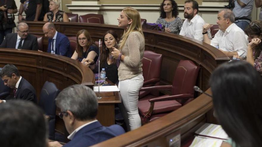 Pleno en el Parlamento de Canarias (21/06/2017)