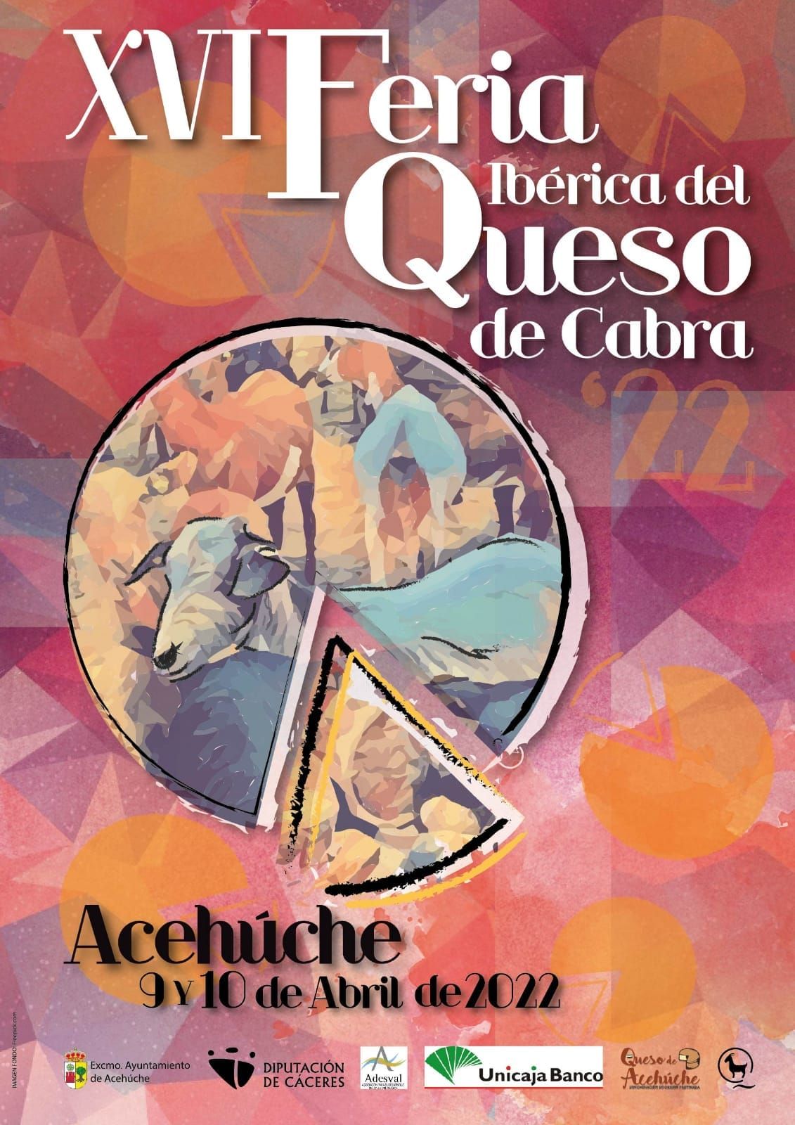 Cartel de la XVI Feria Ibérica del Queso de Cabra