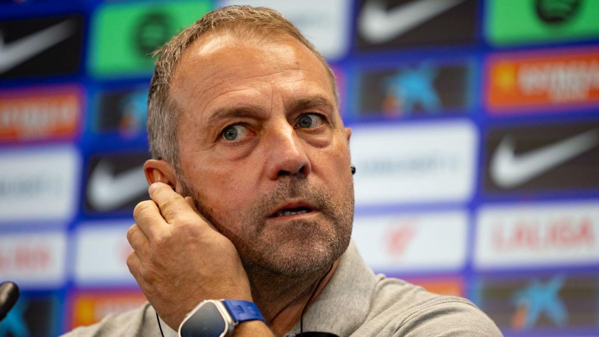 Flick: "¿10 años en Barcelona? Tengo cuatro nietos..."