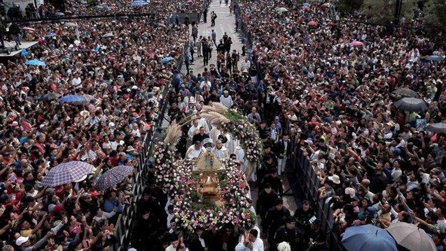 México: cerca de dos millones de fieles en la procesión de la Virgen de Zapopan