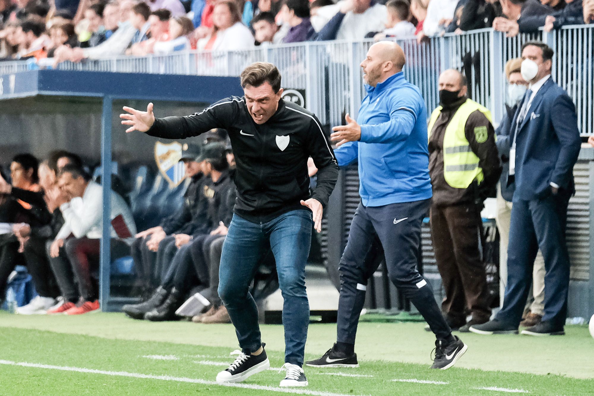 Las imágenes del Málaga CF - SD Éibar en La Rosaleda