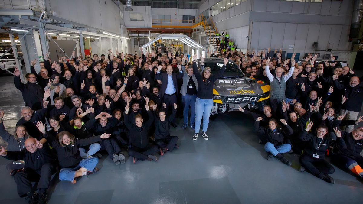 Laia Sanz, en la Factoría de EBRO