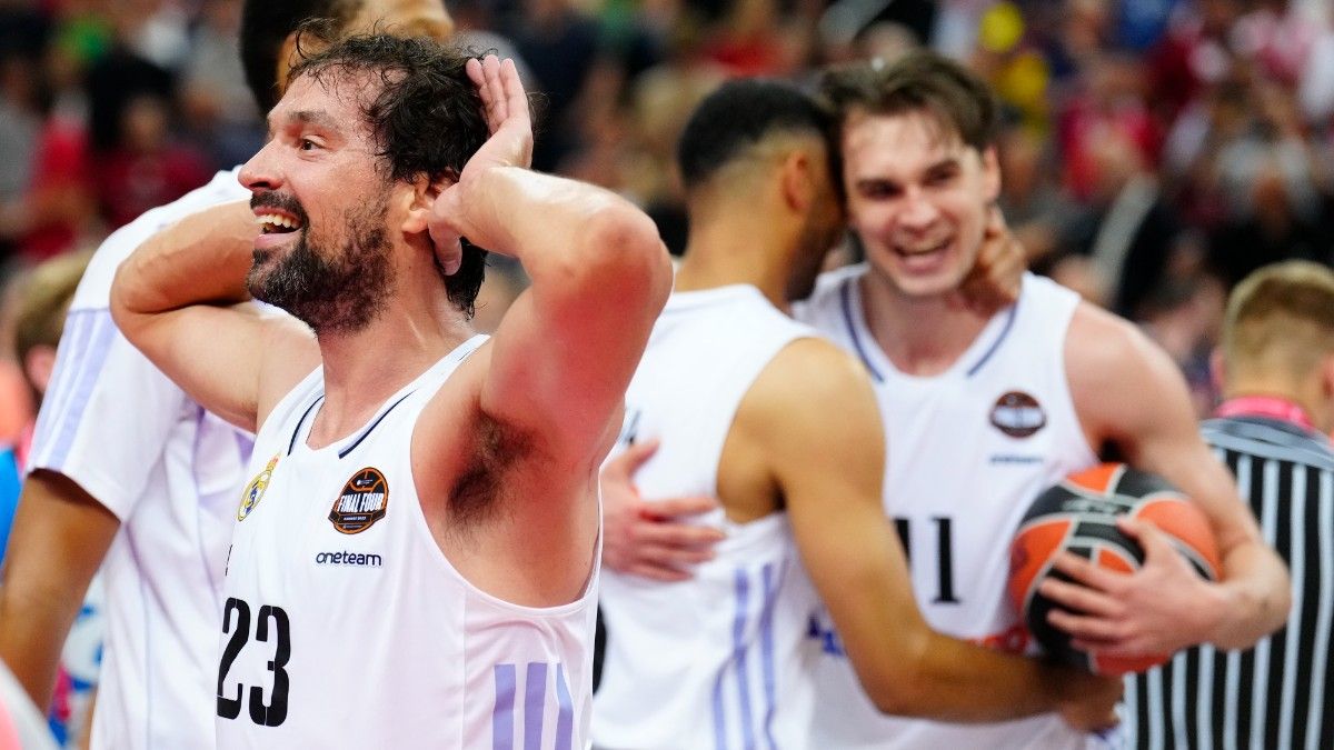 Sergio Llull anotó la canasta que le dio la Euroliga al Real Madrid