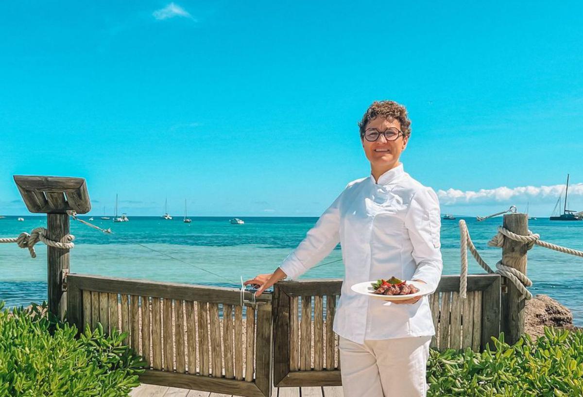 La cocinera Nieves Barragán, en Gusto. | TXEKO