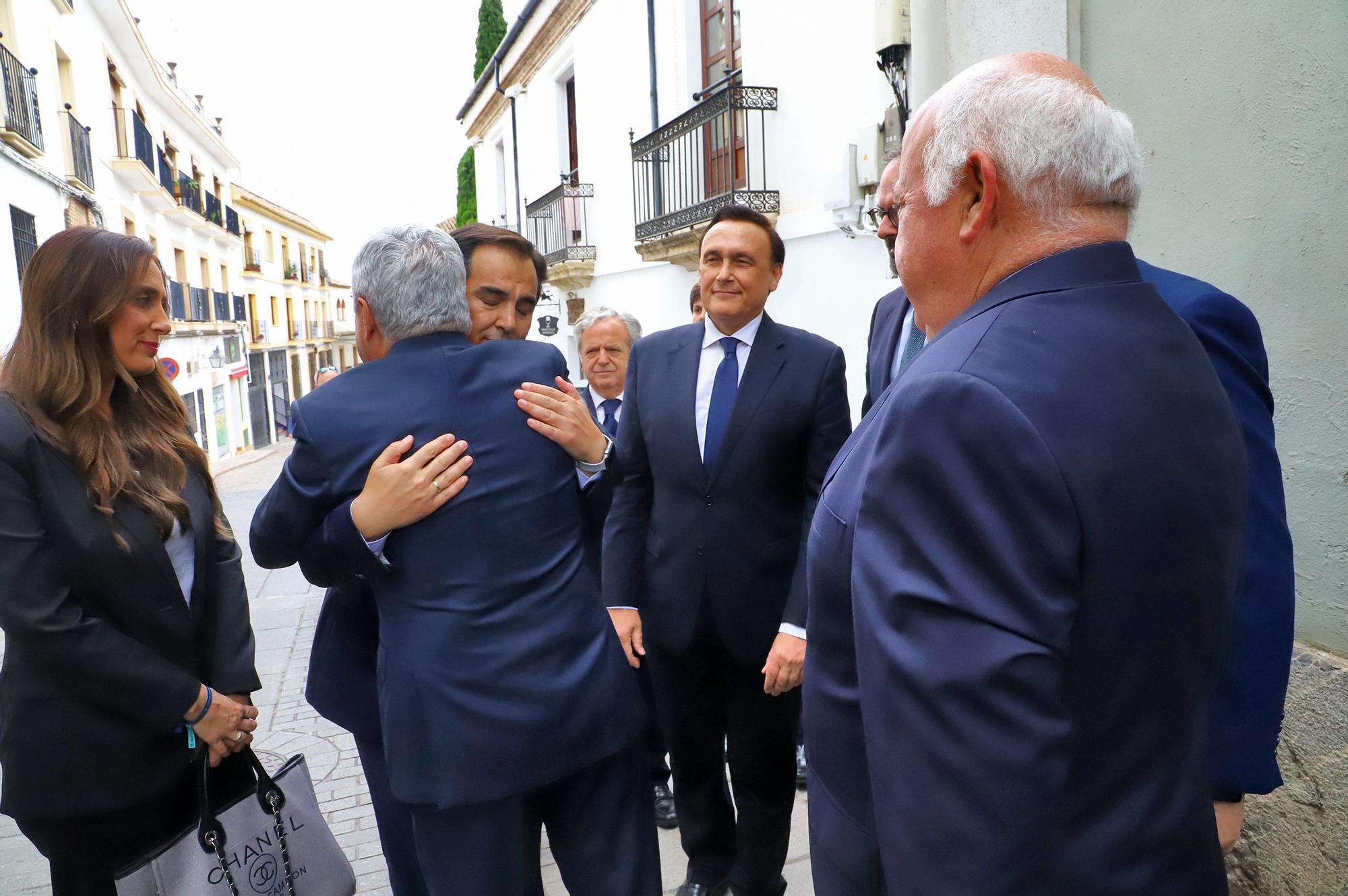 Despedida al escritor Antonio Gala en su fundación