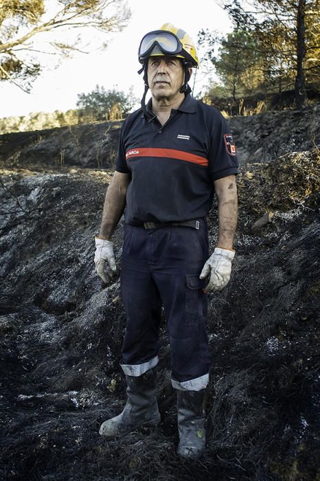 Exposición del bombero Manuel Zamora