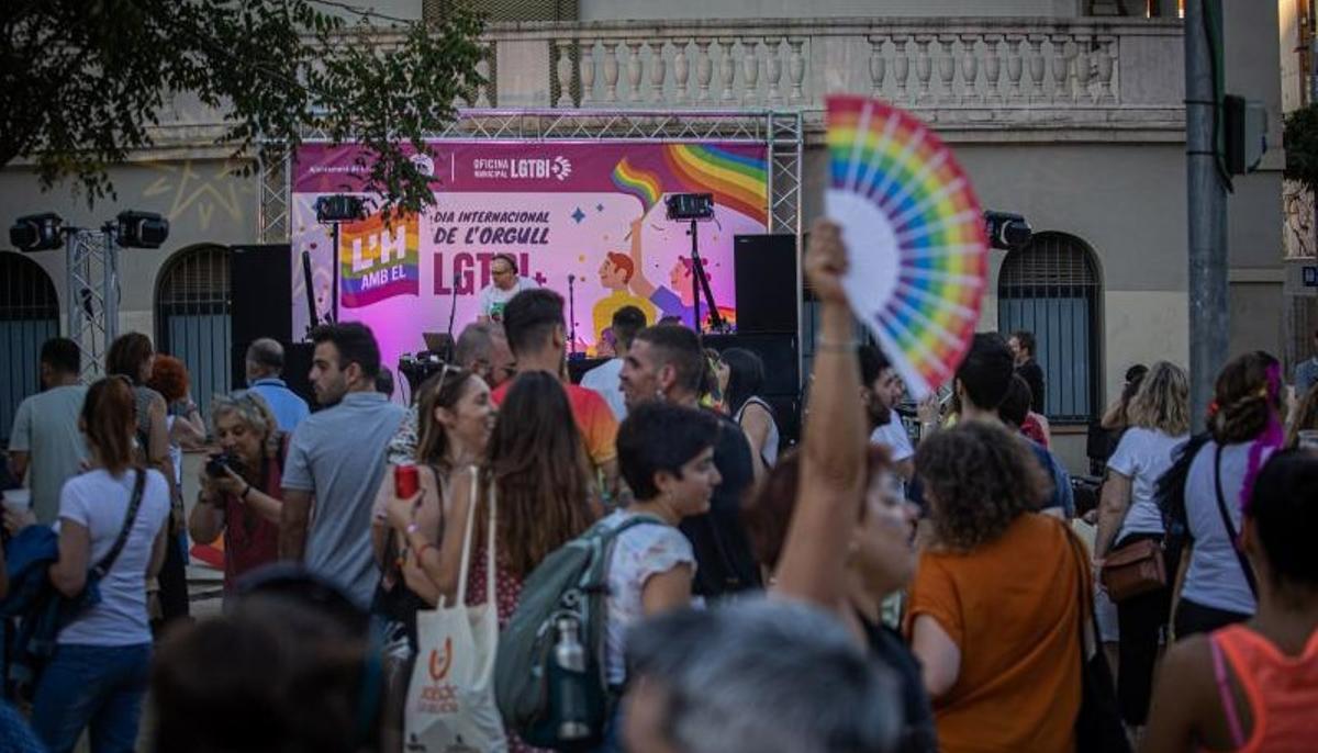 El primer ‘Pride’ de la historia de L’Hospitalet de Llobregat.