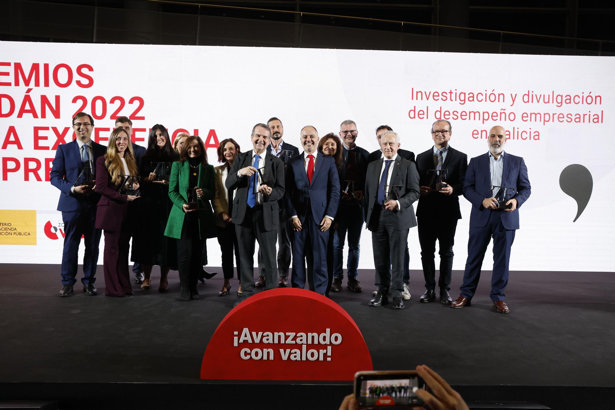 PREMIOS ARDÁN: La gala de la excelencia empresarial gallega, en imágenes