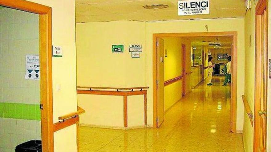 Aspecto actual de la sala de Traumatología del Hospital General de València.