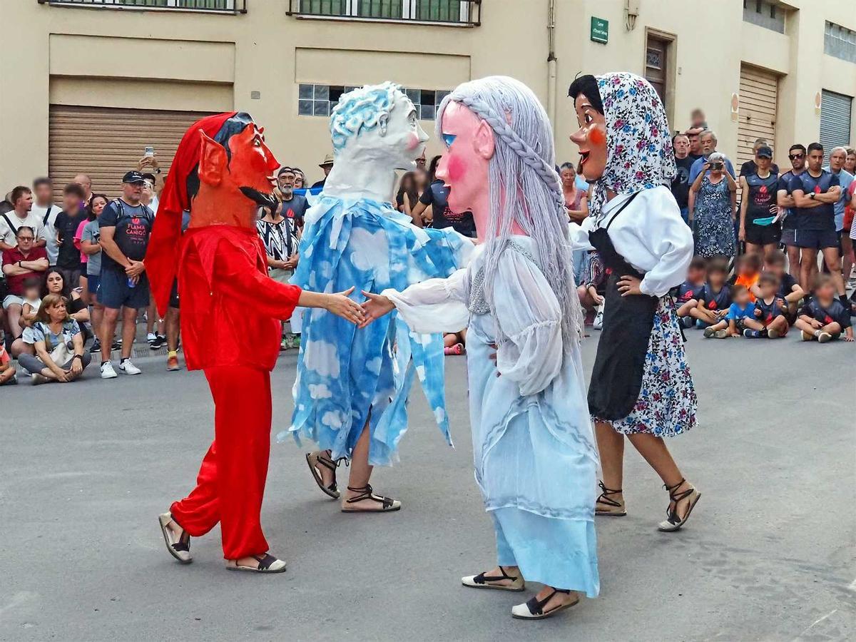 Rebuda de la flama del Canigó a Súria