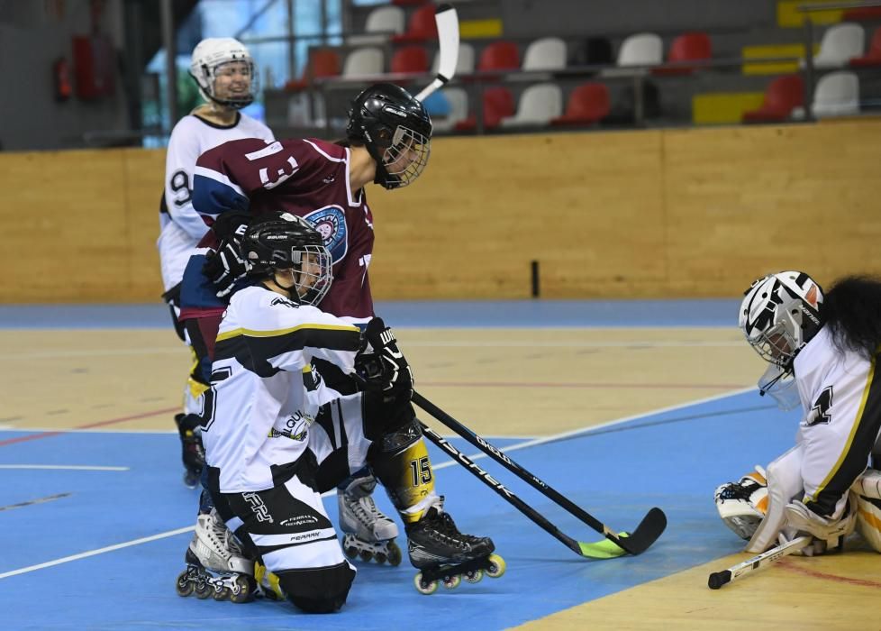 Jornada de hockey inline en el Palacio